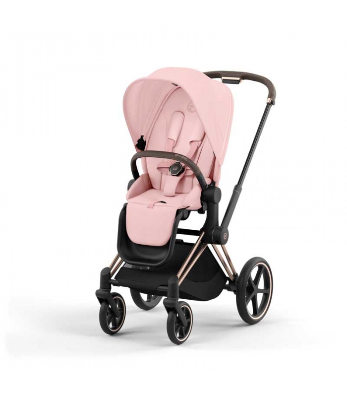 Cybex Priam chasis Rosegold y color Peach Pink