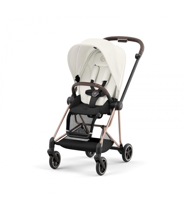 Cybex mios chasis rosegold y color off white