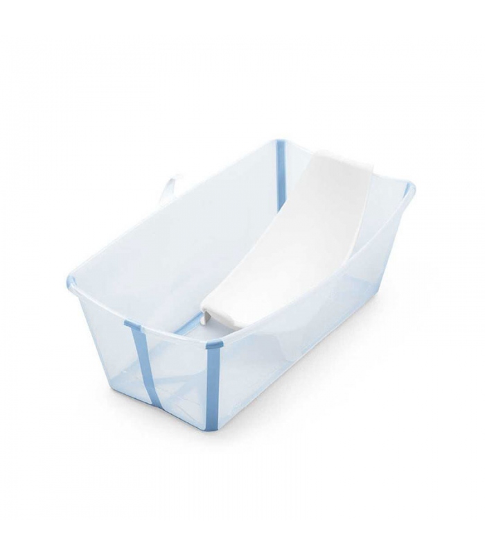 Bundle bañera stokke flexibath color glacier blue